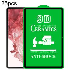 Per Samsung Galaxy Tab S8+ 25 pezzi 9D Full Screen Full Glue Ceramic Film