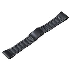 Cinturino per orologio Garmin Tactix 7 Pro/Fenix 7X/6X Pro 26 mm a sgancio rapido con cinque sfere in acciaio al titanio (nero)