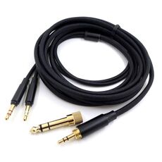 Per Beyer T1 (2a/3a generazione) T5 / Amiro Cavo per cuffie bilanciato Adattatore da 3,5 mm + 6,35 mm