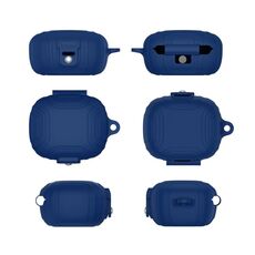 Custodia antipolvere per auricolari in silicone EarFun Air Pro 3 (blu)