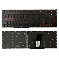 Per Acer Nitro 5 AN515-43 Tastiera per laptop con retroilluminazione rossa versione USA
