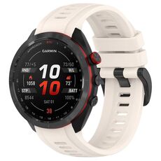 Per cinturino sportivo in silicone Garmin Approach S70 42mm 20mm (colore Starlight)