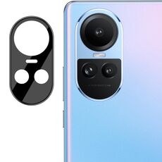 Per OPPO Reno10 5G Global / Reno10 Pro 5G Global imak Pellicola per lenti in vetro integrata ad alta definizione Versione nera