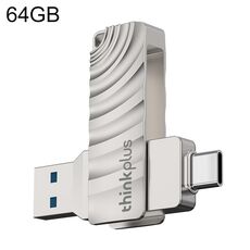 Unità flash Lenovo Thinkplus MU232 USB 3.2 + USB-C / Type-C a doppia testa, memoria: 64 GB