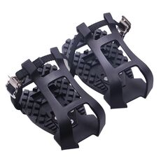Pedale della bicicletta Legatura del piede Accessori per pedali per cyclette indoor (nero)