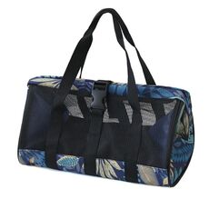 Borsa per attrezzi da giardino portatile traspirante multifunzionale Borsa per attrezzi da pesca (fiore blu)
