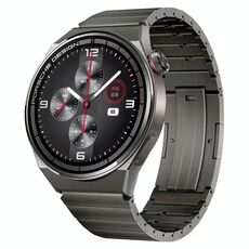 Per Huawei Watch 3 / GT 3 Pro / GT 2 Cinturino universale in acciaio al titanio a sgancio rapido (grigio)