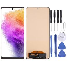 Per Samsung Galaxy A73 5G SM-A736B TFT LCD Screen Digitizer Assemblaggio completo, non supporta l'identificazione delle impronte digitali