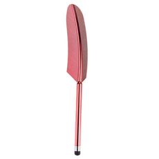 Penna stilo con piuma elettrolitica (rossa)