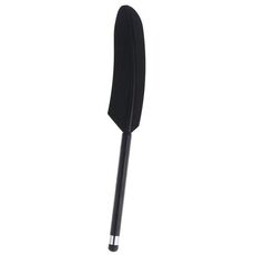 Penna stilo con piuma elettrolitica (nera)