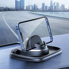 Supporto auto multifunzionale 3 in 1 per telefono, cruscotto decorazione nero TBD0603912601A 6922536766379