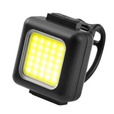 COB Lamp Beads Mini Mountain Bike Light USB Ricaricabile Ciclismo Impermeabile MTB Road Bike Lamp, Colore: Bianco Faro