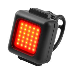 COB Lamp Beads Mini Mountain Bike Light USB Ricaricabile Ciclismo Impermeabile MTB Road Bike Lamp, Colore: Rosso Fanale posteriore