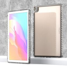 Custodia per tablet antiurto in acrilico trasparente per Huawei MatePad T10 / T10S (nero)