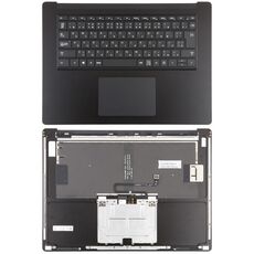 Per Microsoft Surface Laptop 3/4 15 pollici UK Tastiera versione giapponese con C Shell / Touch Board (nero)
