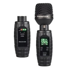 XTUGA U-95 Trasmettitore e ricevitore XLR wireless Ricevitore trasmettitore per chitarra wireless UHF con microfono dinamico