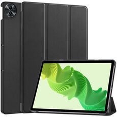 Custodia Smart Tablet in pelle per Realme Pad 2 3 pieghevoli (nera)