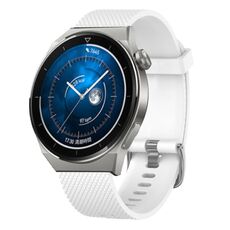 Per Huawei Watch 4 Pro 22mm Cinturino in silicone testurizzato con diamanti (bianco)