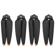 Per DJI Air 3 Sunnylife 8747F Eliche a sgancio rapido a basso rumore, stile: 2 coppie punta arancione