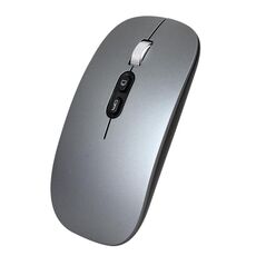 Mouse ricaricabile wireless HXSJ M103 1600 DPI 2,4 GHz (grigio)