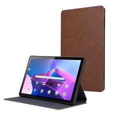 Per Lenovo Tab M10 3rd Gen PU Flip Tablet Custodia protettiva in pelle per tablet (marrone)