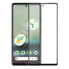 Per Google Pixel 6a Lente in vetro esterno per schermo anteriore con adesivo otticamente trasparente OCA
