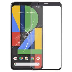 Per Google Pixel 4 Obiettivo in vetro esterno per schermo anteriore con adesivo otticamente trasparente OCA