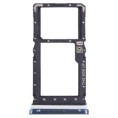 Vassoio scheda SIM per Motorola Moto E 2020 + vassoio scheda Micro SD (blu)