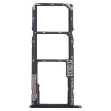 Per Motorola Moto G7 Riproduci Vassoio per scheda SIM + Vassoio per scheda SIM + Vassoio per scheda Micro SD (Nero)