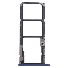 Per Motorola Moto G7 Riproduci Vassoio per scheda SIM + Vassoio per scheda SIM + Vassoio per scheda Micro SD (Blu)