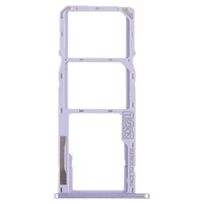 Per Motorola Moto G7 Riproduci Vassoio per scheda SIM + Vassoio per scheda SIM + Vassoio per scheda Micro SD (Viola)