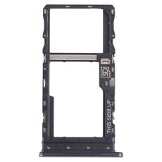Vassoio scheda SIM per Motorola Moto G 2022 + vassoio scheda Micro SD (nero)