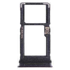 Vassoio scheda SIM per Motorola One 5G Ace + vassoio scheda Micro SD (nero)