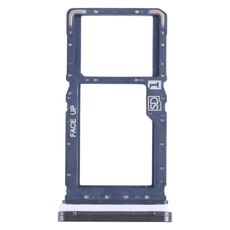Per Motorola Moto G Play 2021 Vassoio per scheda SIM + Vassoio per scheda Micro SD (Nero)