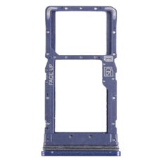 Vassoio per scheda SIM per Motorola Moto G Stylus 2022 + vassoio per scheda Micro SD (blu)