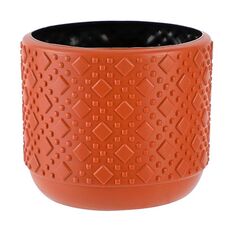 Vaso semplice in PE Contenitore per composizioni floreali bagnate e secche Vaso per fiori resistente al wrestling con smalto decorativo (rosa rosa)