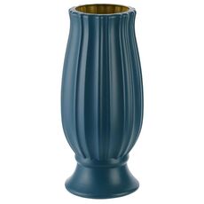 Semplice Disposizione di Fiori in PE per Soggiorno Disposizione in Vaso con Fiori Secchi Decorazioni Morbide (Blu Mare)