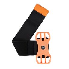Borsa da polso sportiva con braccio girevole ampio rimovibile a quattro artigli Borsa da braccio sportiva per telefono da 4,5-7 pollici (Arancione)