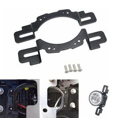 Per Wrangler JK 2007-2017 Staffa di montaggio per fendinebbia paraurti anteriore auto