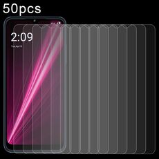 Per T-Mobile REVVL 6x 50 pezzi 0,26 mm 9H 2,5D pellicola in vetro temperato