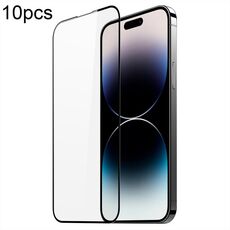 Per iPhone 15 Pro Max 10 pezzi DUX DUCIS 0,33 mm 9H Pellicola in vetro temperato allumina media