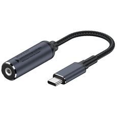 Connettore adattatore di ricarica per computer DC 2,5 x 0,7 mm a USB-C/Type-C maschio da 100 W