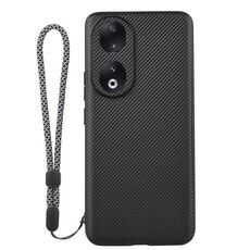 Per Honor 90 ViLi Serie TC Custodia per telefono con texture in fibra di carbonio Kevlar (nera)
