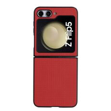 Custodia antiurto in TPU + PC per Samsung Galaxy Z Flip5 ViLi serie TH (rossa)