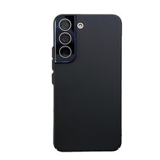 Per Samsung Galaxy S22+ 5G Custodia rigida in pelle per PC all-inclusive (nera)