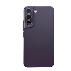 Per Samsung Galaxy S22+ 5G Custodia rigida in pelle per PC con olio all-inclusive (viola)