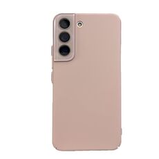 Per Samsung Galaxy S22+ 5G Custodia rigida in pelle per PC con olio all-inclusive (rosa)