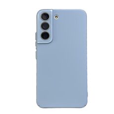 Per Samsung Galaxy S22+ 5G Custodia rigida in pelle per PC con olio all-inclusive (blu)