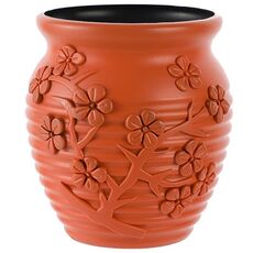 Vaso idroponico in PE per la casa, contenitore per composizioni floreali bagnate e secche (rosa rosa)