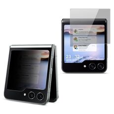 Per Samsung Galaxy Z Flip5 imak HD a schermo intero anti-spia pellicola protettiva in vetro temperato versione con schermo esterno
